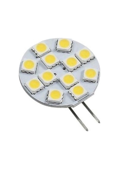 12 Led'li G4 Ampul Yan Günışığı 12-24V