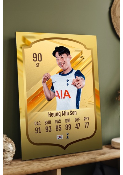 Futbolcu Fut Card Mdf Tablo Serisi Seti Çok Renkli - 713744369 Çok Renkli