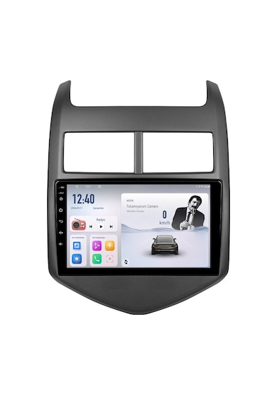 Chevrolet Aveo 2011-2013 Android Multimedya Carplay Android Auto Navigasyon Kameralı 6gb Ram 64gb 9"