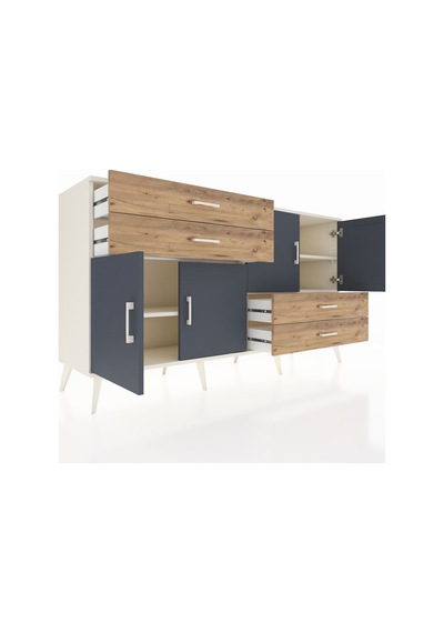 Hyperion Konsol 3 Raflı 4 Çekmeceli 4 Kapaklı 176x44x99 Aytaşı-an Aytaşı-antrasit/çam Hyperion Konsol 3 Raflı 4 Çekmeceli 4 Kapaklı 176x44x99 Aytaşı-an Aytaşı-antrasit/çam
