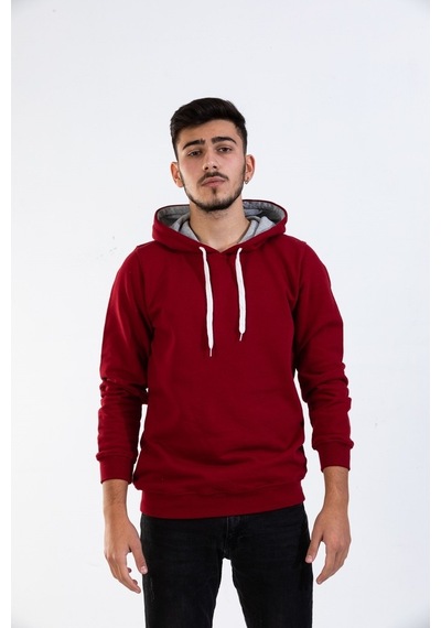 Rafcoll Ünisex Camel Kapşonlu Sweathırt Camel