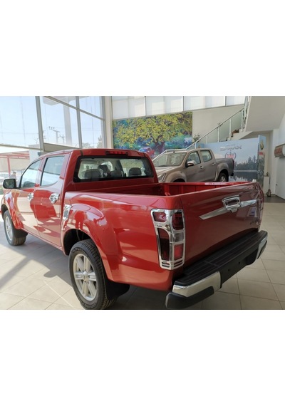 Autogp Isuzu D-max 2018+ Bagaj Açma Kolu Kaplaması Nikelaj