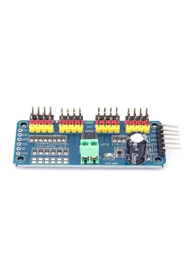 Pca9685 16 Kanal I2c Pwm Servo Sürücü Kartı - Klon