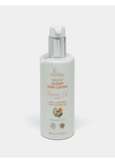 Tr Helens' Glossy Body Işıltılı Vücut Losyonu, Tropical Oil Serisi, Vita 7 Shimmer Pro-vitamin B5, 250 Ml