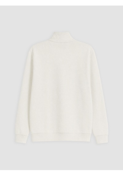 LC Waikiki Lc Waıkıkı Ekru Dik Yaka Erkek Sweatshirt