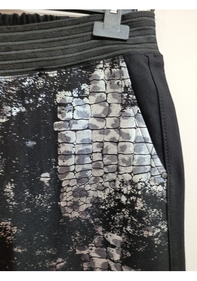 Anne Moda Ankara Kadın, Yüksek,bel,esnek,şık,ışıltılı,büyük Beden Pantolon Gri - Siyah Anne Moda Ankara Kadın, Yüksek,bel,esnek,şık,ışıltılı,büyük Beden Pantolon Gri - Siyah