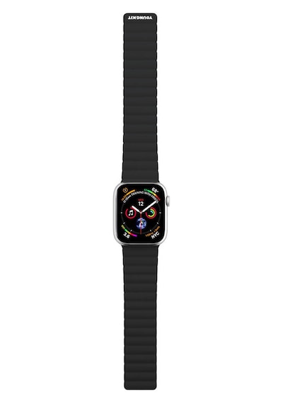 Watch 40mm Uyumlu Kordon Youngkit Klasik Magnetik Tak Çıkar Soft Strap Kayış Siyah