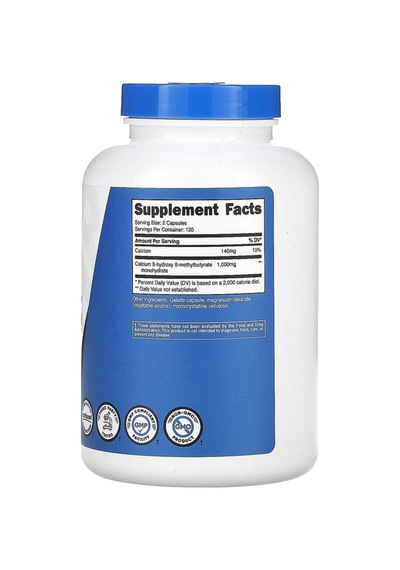 Nutricost Hmb 1000mg 240 Capsul.tr Tek Yetkili Satıcısı Ozel...