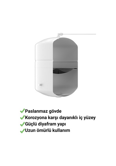 Su Arıtma Cihazı Çelik Tankı 8 Lt