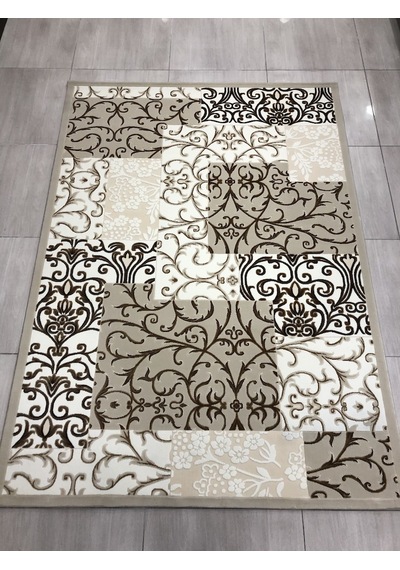 Flora Halı Elit 0129 A Bej Kemik 165X230 Krem 4 M2 Halı !
