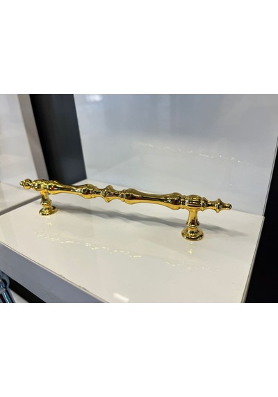 Ada Metal Kulp 128mm Altın Dolap Kapak Modern Tv Ünite Çekmece Mobilya Komidin Vestiyer Gold