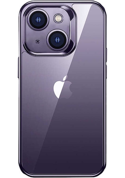 Benks Apple Uyumlu iPhone 14 Kılıf Benks Electroplating TPU Kapak Ekran Koruyucu li BENKS-25416