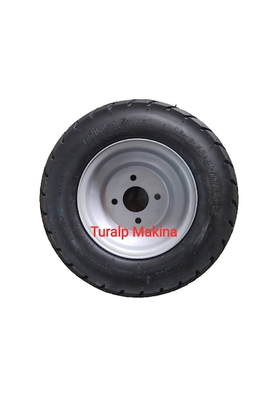 Çim Golf Traktör Tekeri Porya Jantlı 16X6.50-8 Rulmanlı 6 Pr