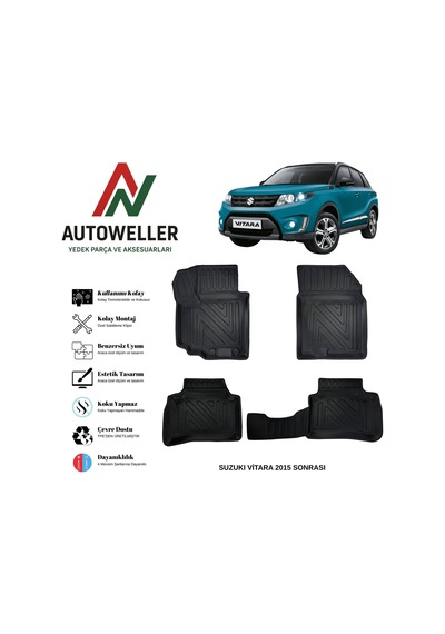Suzuki Vitara 2015-2025 Havuzlu Oto Paspas