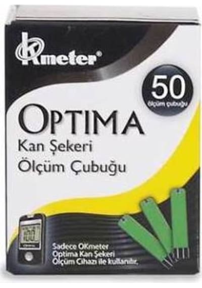 Optima Şeker Ölçüm Strip Çok Renkli