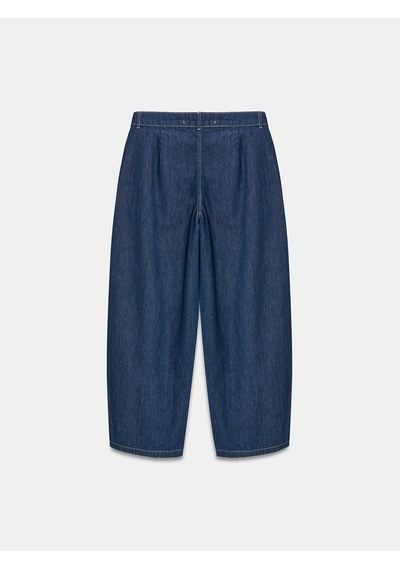 Dilvin 72314 Pamuk Baggy Pantolon-lacivert 34
