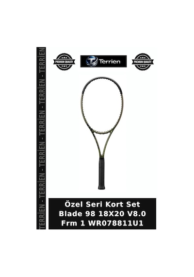 Özel Seri Kort Set Blade 98 18x20 V8.0 Frm 1 Wr078811u1
