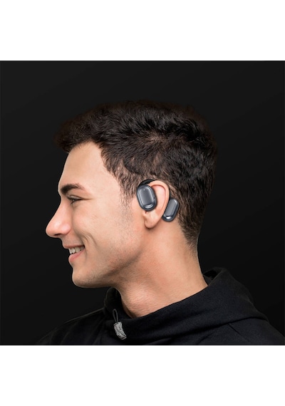 Recci REP-W76 Elegant Serisi OWS Wireless Hi-Fi Dijital Led Göstergeli Bluetooth 5.3 Kulak İçi Kulaklık