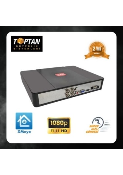 4 Kanal Tek Sesli Ahd Dvr Kayıt Cihazı - Arna2041 4 Kanal Tek Sesli Ahd Dvr Kayıt Cihazı - Arna2041