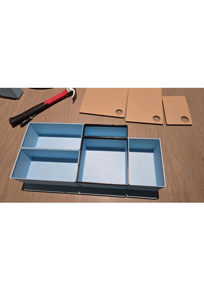 Ford F-150, Super Duty, Expedition Orta Konsol İçin Gridfinity Organizer