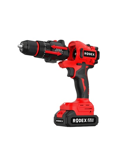 Rdx2705 Çok Amaçlı 20 V Matkap 5 Başlıklı + 2 2.0 Ah Batarya Çantalı & Aksesuarlı