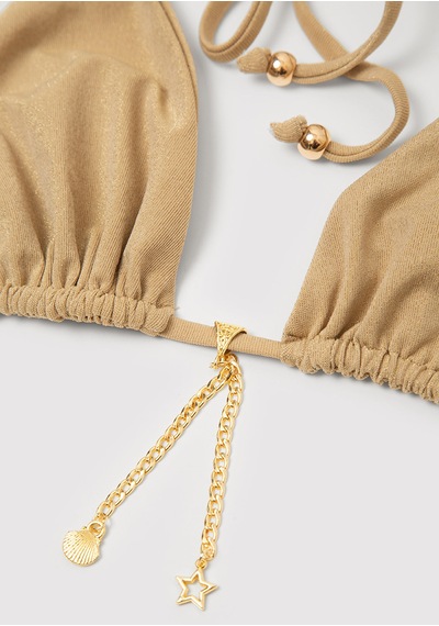 Mavi - Kahverengi Bikini Üstü 1914157-70218