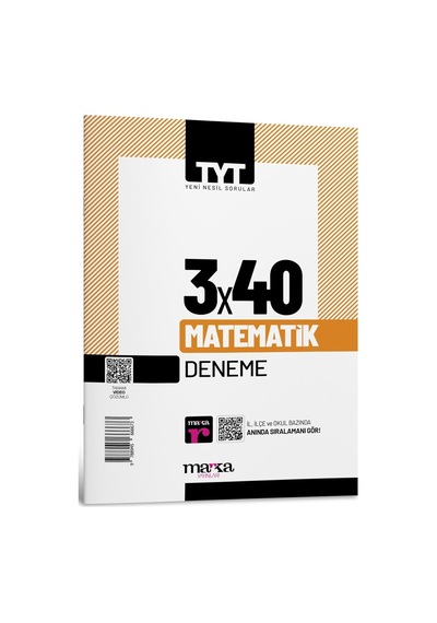 2026 Tyt Matematik 3 Deneme Tamamı Video Çözümlü Tyb2eıopxbp0a20z74 Marka Yayınları Genel