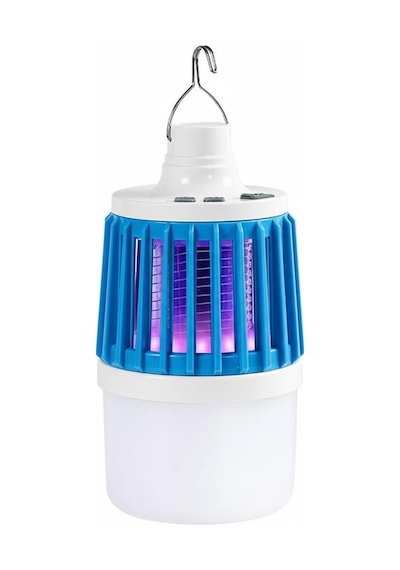 Powermaster Mx-858 Usb'li Sinek Öldürücü Özellikli 3 Modlu Şarjlı Kamp Feneri Şeffaf