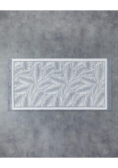 Leaves Dokuma Kilim Gri Standart