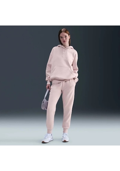 Nike Fz7626-667 Sportswear Phoenix Fleece Normal Belli Kadın Eşofman Altı - Toz Pembe