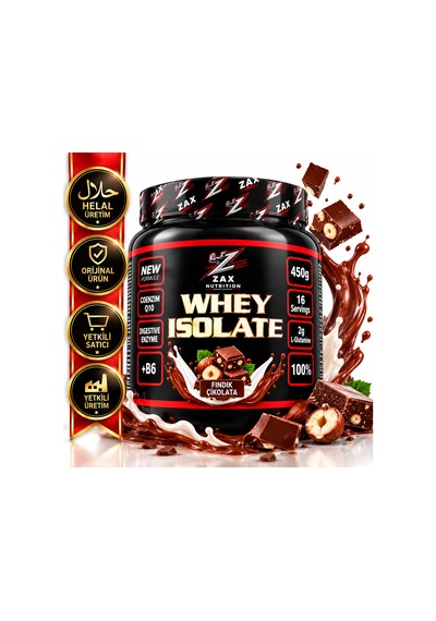 Whey Protein 450 Gr Fındık Çikolata Yeni Tat
