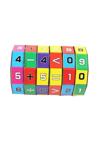 Matematik Işlem Küpü Eğitici Zeka Küpü