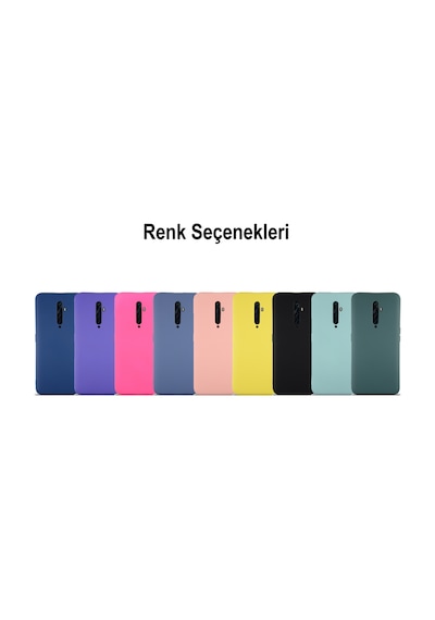 Oppo Reno 2Z Kılıf İçi Kadife Lansman Silikon Kapak