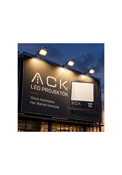 Ack 400w 3000k Led Projektör At62-19802