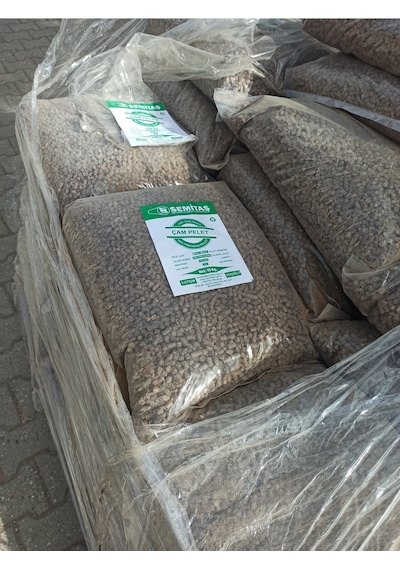 %100 Organik Çam Pelet 10 Kg 8 Mm
