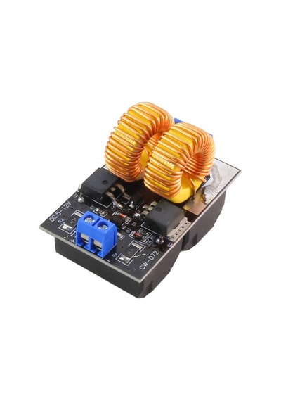 İndüksiyon Isıtıcı Modül 120w Dc 5/12v Mini Bobin Kablosuz Yüksek Frekanslı Enerji Güç İletimi