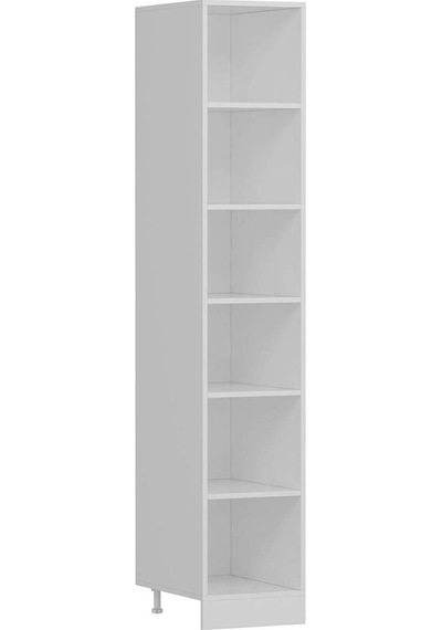 Minar 40 Cm Mutfak Boy Dolabı Beyaz Antrasit D40-Mcba1 Beyaz
