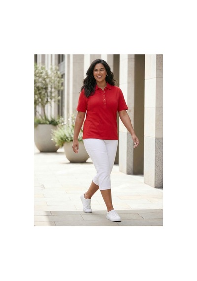 Hanezza Polo Yaka T-shirt Kırmızı - 35199535 Kırmızı