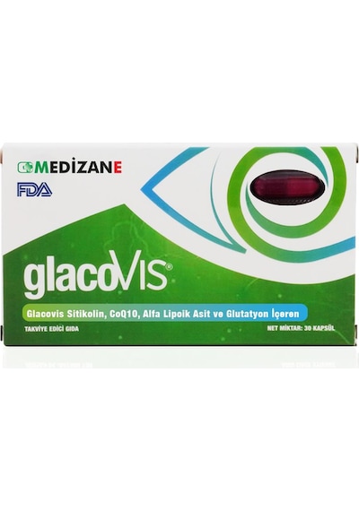 Medizane LookCare GlacoVIS Citicoline Gıda Takviyesi 30 Kapsül