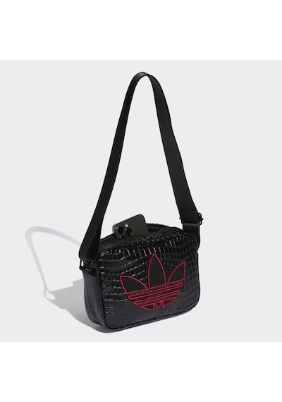 Adidas Croco Kadın Siyah Mini Omuz Çantası Ke0685