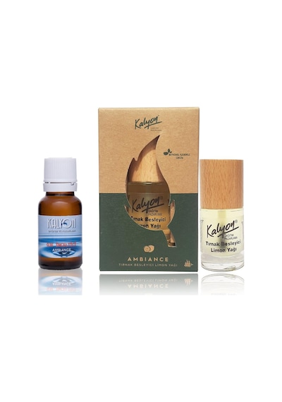 Kalyon Oje Çözücü + Bitkisel Tırnak Besleyici Limon Yağı 11 ML
