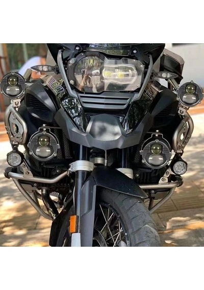 Heyce Led Motosiklet Far / Parlak Led Motosiklet Işıkları / 4 Aydınlatma Modlu Spot Sürüş Sis Lambaları, Enerji