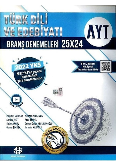 Ayt Türk Dili ve Edebiyatı 25 X 24 Denemeleri Bilgi Sarmal