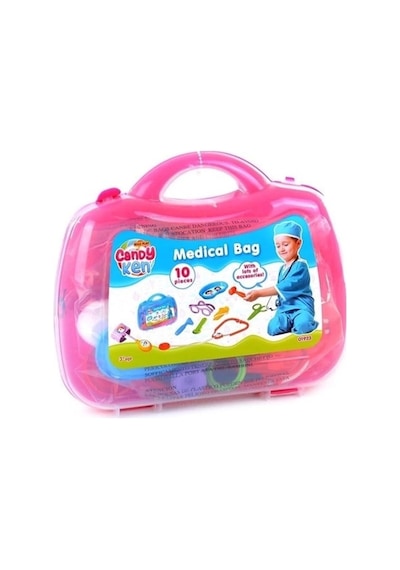 Dede Candy & Ken Doktor Çantası Pembe