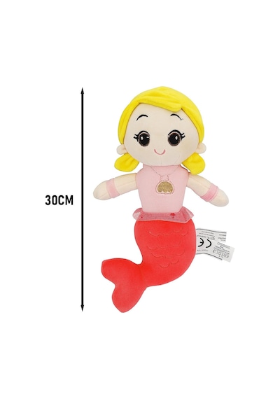 Deniz Kızı Peluş Oyuncak 35 Cm Sevimli Denizkızı Bebek Sevimli Hediyelik Çok Renkli