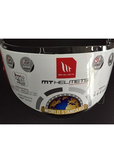 '-Mt Şeffaf V12 Kask Camı