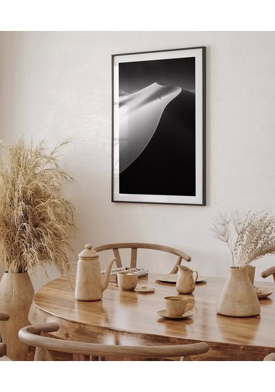 Çerçevesiz Poster Kumun İzinde