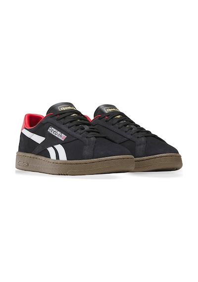 Reebok Club C Grounds Uk Siyah Unisex Sneaker Siyah-beyaz