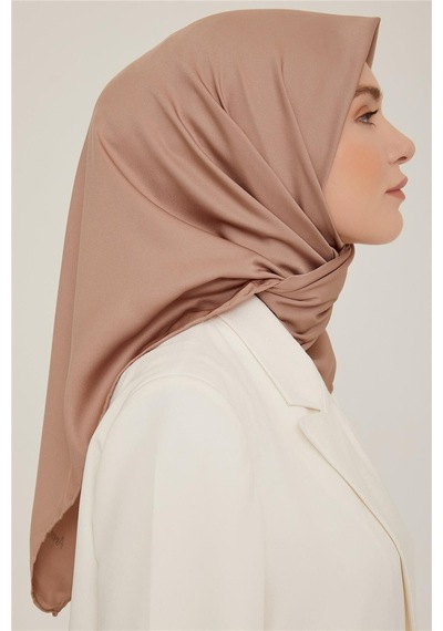 Armine Düz Twill Eşarp - Vizon 770 - Vizon 770