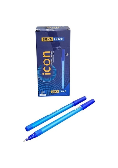 Silka Linc Icon 1.0 Mm Mavi Tükenmez Kalem - 250'li Koli